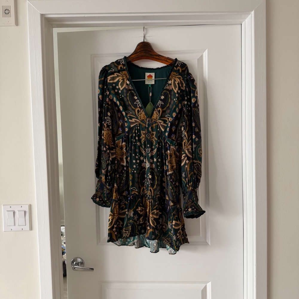 Farm Rio Rio Jaipur Mini Dress - Picture 6 of 9